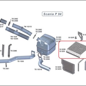 SI020I - PASSARELA ALUM SCANIA T/R 114/124