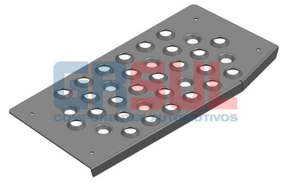M30201.2 - PISANTE INFERIOR ESTRIBO ACTROS MEGASPACE 2 DEGRAUS LD
