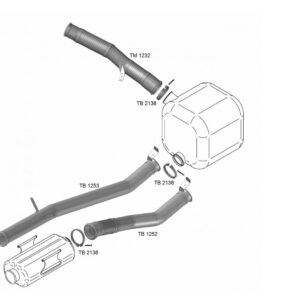 TB1252 - INTERM SCANIA NTG SAIDA DO CATALIZADOR LE