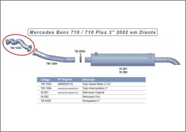 F3538 - SAIDA MOTOR 710 2002 A 2007 2,5"