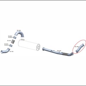TM1165 - SAIDA MOTOR VOLVO VM 220/270 EURO 5