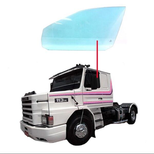 SSC8010 - VIDRO PORTA SCANIA 112/113 LD /LE
