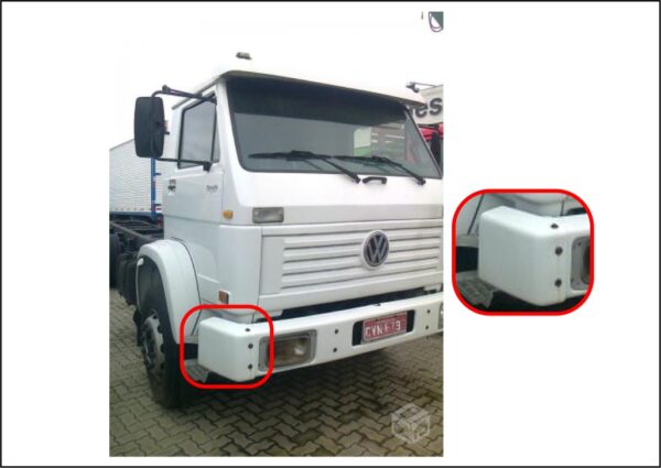 W50037 - PONTEIRA PARACHOQUE VW PESADO 94 A 99 LE PL