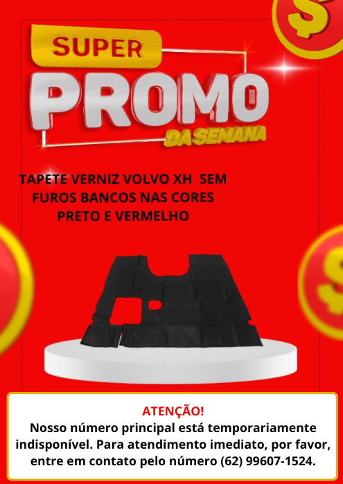 ATENÇÃO! NOSSO NUMERO FOI TEMPORARIAMENTE BANIDO, ENTRE EM CONTATO PELO NUMERO (62)996071524